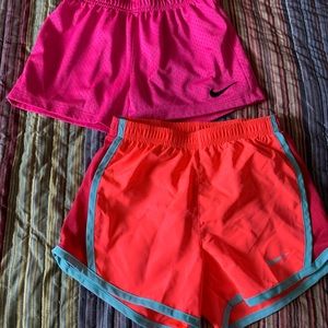2 Nike shorts sz 6